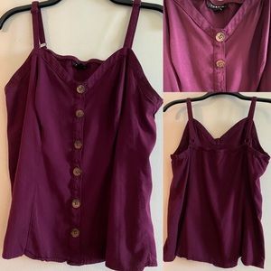 Torrid Size 1 Maroon Tank Top